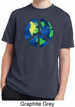 Blue Earth Peace Kids Moisture Wicking Shirt