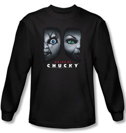 Bride Of Chucky T-shirt Movie Happy Couple Black Long Sleeve Shirt