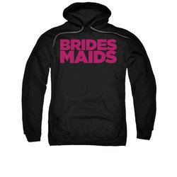 Bridesmaids Hoodie Sweatshirt Logo Black Adult Hoody Sweat Shirt