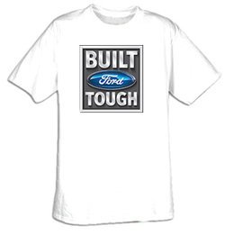 Built Ford Tough T-Shirts - Ford Logo Adult Tee Shirts