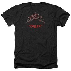 Carrie Shirt Prom Queen Heather Black T-Shirt