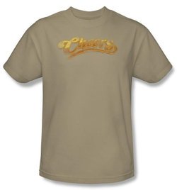 Cheers Sand Color Adult T-shirt