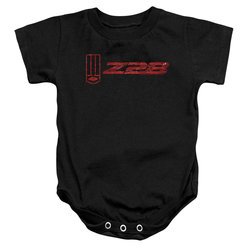 Chevy Baby Romper Camaro Z28 Logo Black Infant Babies Creeper