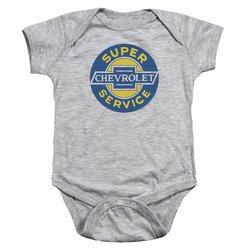 Chevy Baby Romper Super Service Athletic Heather Infant Babies Creeper
