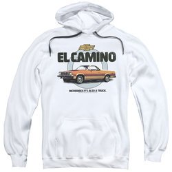 El Camino Chevy Hoodie Also A Truck White Sweatshirt Hoody