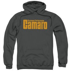 Chevy Hoodie Camaro Command Performance Charcoal Sweatshirt Hoody