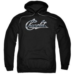 Chevy Hoodie Chevrolet Script Black Sweatshirt Hoody