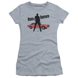Chevy Juniors Shirt Boss Sports Grey T-Shirt