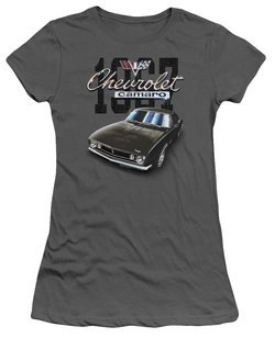 Chevy Juniors Shirt Chevrolet Classic Camaro Charcoal T-Shirt