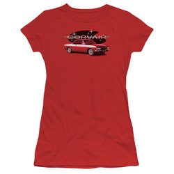 Chevy Juniors Shirt Corvair Spyda Coupe Red T-Shirt
