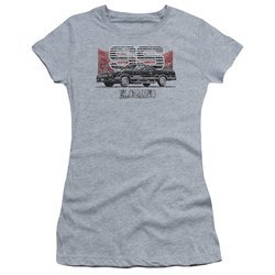 Chevy Juniors Shirt El Camino SS Sports Grey T-Shirt