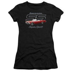 Chevy Juniors Shirt Impala SS Black T-Shirt