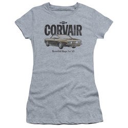 Chevy Juniors Shirt Retro Corvair Sports Grey T-Shirt