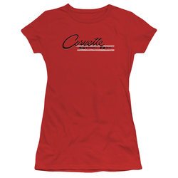 Chevy Juniors Shirt Retro Stingray Red T-Shirt