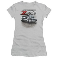 Chevy Juniors Shirt Z71 Silver T-Shirt