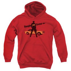 Chevy Kids Hoodie Tough To Tame Red Youth Hoody