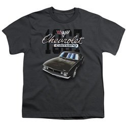 Chevy Kids Shirt Chevrolet Classic Camaro Charcoal T-Shirt