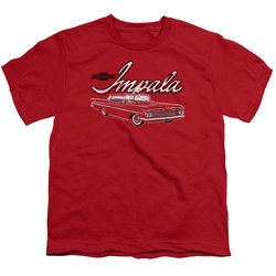 Chevy Kids Shirt Impala Red T-Shirt