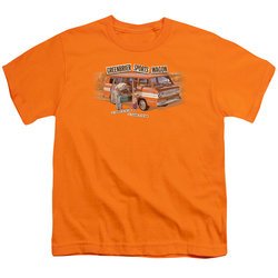 Chevy Kids Shirt Sports Wagon Orange T-Shirt