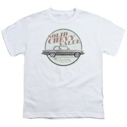 Chevy Kids Shirt Value White T-Shirt