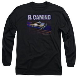 Chevy Long Sleeve Shirt 85 El Camino Black Tee T-Shirt