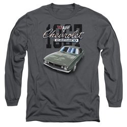 Chevy Long Sleeve Shirt Chevrolet 1967 Classic Camaro Charcoal Tee T-Shirt
