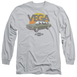Chevy Long Sleeve Shirt Vega Sunshine Silver Tee T-Shirt