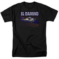 Chevy Shirt 85 El Camino Black T-Shirt