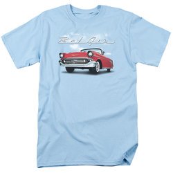 Chevy Shirt Bel Air Clouds Light Blue T-Shirt