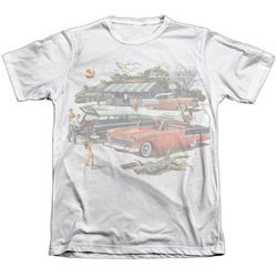 Chevy Shirt Bel Air Washed Out Classic Cars Poly/Cotton Sublimation Shirt