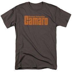 Chevy Shirt Camaro Command Performance Charcoal T-Shirt