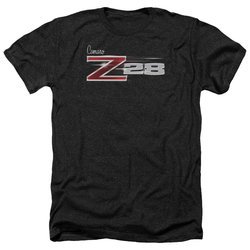 Chevy Shirt Camaro Z28 Logo Heather Black T-Shirt