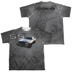 Chevy Shirt Chevelle SS Sublimation Youth Shirt Front/Back Print