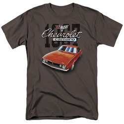 Chevy Shirt Chevrolet 1967 Red Classic Camaro Charcoal T-Shirt