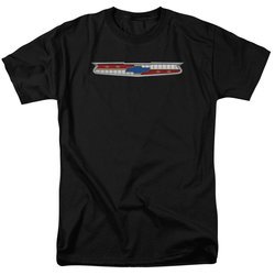 Chevy Shirt Chevrolet 56 Bel Air Emblem Black T-Shirt