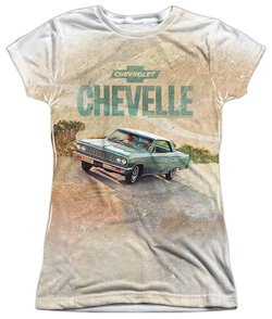 Chevy Shirt Chevrolet Chevelle SS Sublimation Juniors Shirt