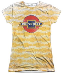 Chevy Shirt Chevrolet Logo Sublimation Juniors Shirt