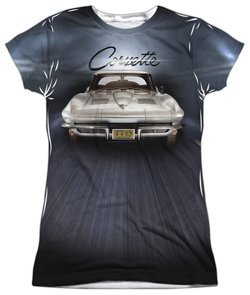 Chevy Shirt Corvette Sting Ray Sublimation Juniors Shirt