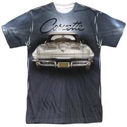 Chevy Shirt Corvette Sting Ray Sublimation Shirt Front/Back Print