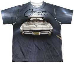 Chevy Shirt Corvette Sting Ray Sublimation Youth Shirt