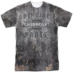 Chevy Shirt Genuine Parts Metal Bowtie Sublimation Shirt