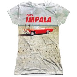 Chevy Shirt Impala Sublimation Juniors Shirt