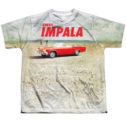 Chevy Shirt Impala Sublimation Youth Shirt