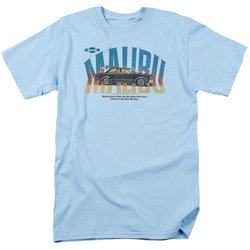 Chevy Shirt Malibu Light Blue T-Shirt