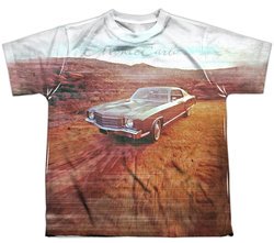 Chevy Shirt Monte Carlo Old Photo Sublimation Youth Shirt