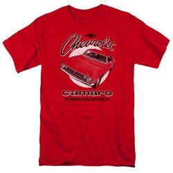 Chevy Shirt Retro Camaro Red T-Shirt