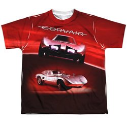 Chevy Shirt Silver Bullet Corvair Sublimation Youth Shirt