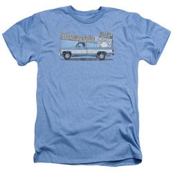 Chevy Shirt Silverado Heather Light Blue T-Shirt