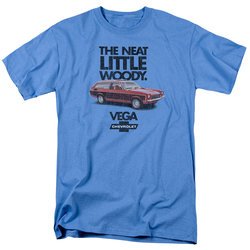 Chevy Shirt Vega Woody Light Blue T-Shirt