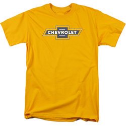 Chevy Shirt Vintage Bow Tie Gold T-Shirt
